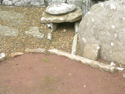 Ancient drainage system.